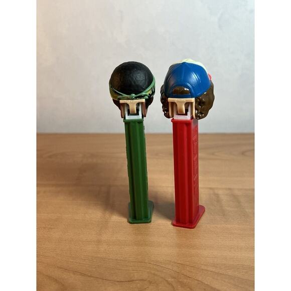 Stranger Things Dustin & Lucas Pez Dispenser Lot OOB No Candy - Picture 4 of 7